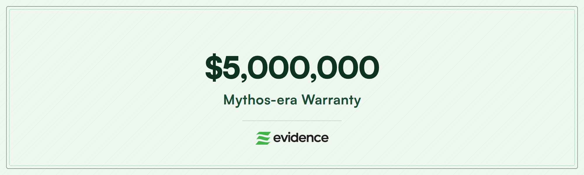 $5,000,000 Mythos-era Warranty